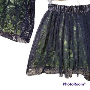 Halloween Costume Skull Tutu Skirt - OS